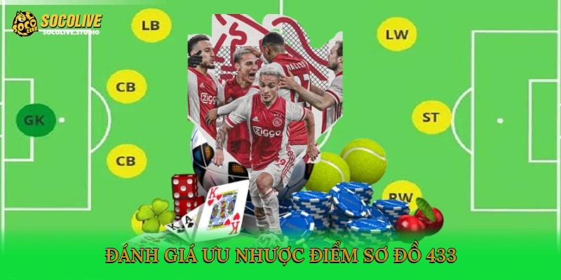 Đánh giá ưu, nhược điểm sơ đồ 4-3-3