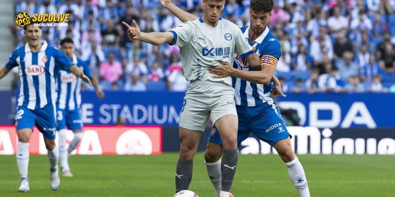 Trận Alavés vs Espanyol khép lại với tỷ số sít sao
